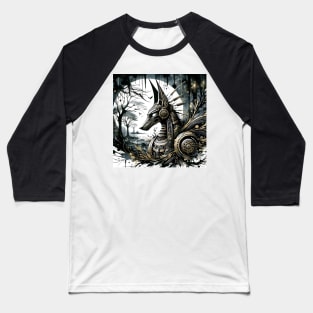 Steampunk Anubis Baseball T-Shirt